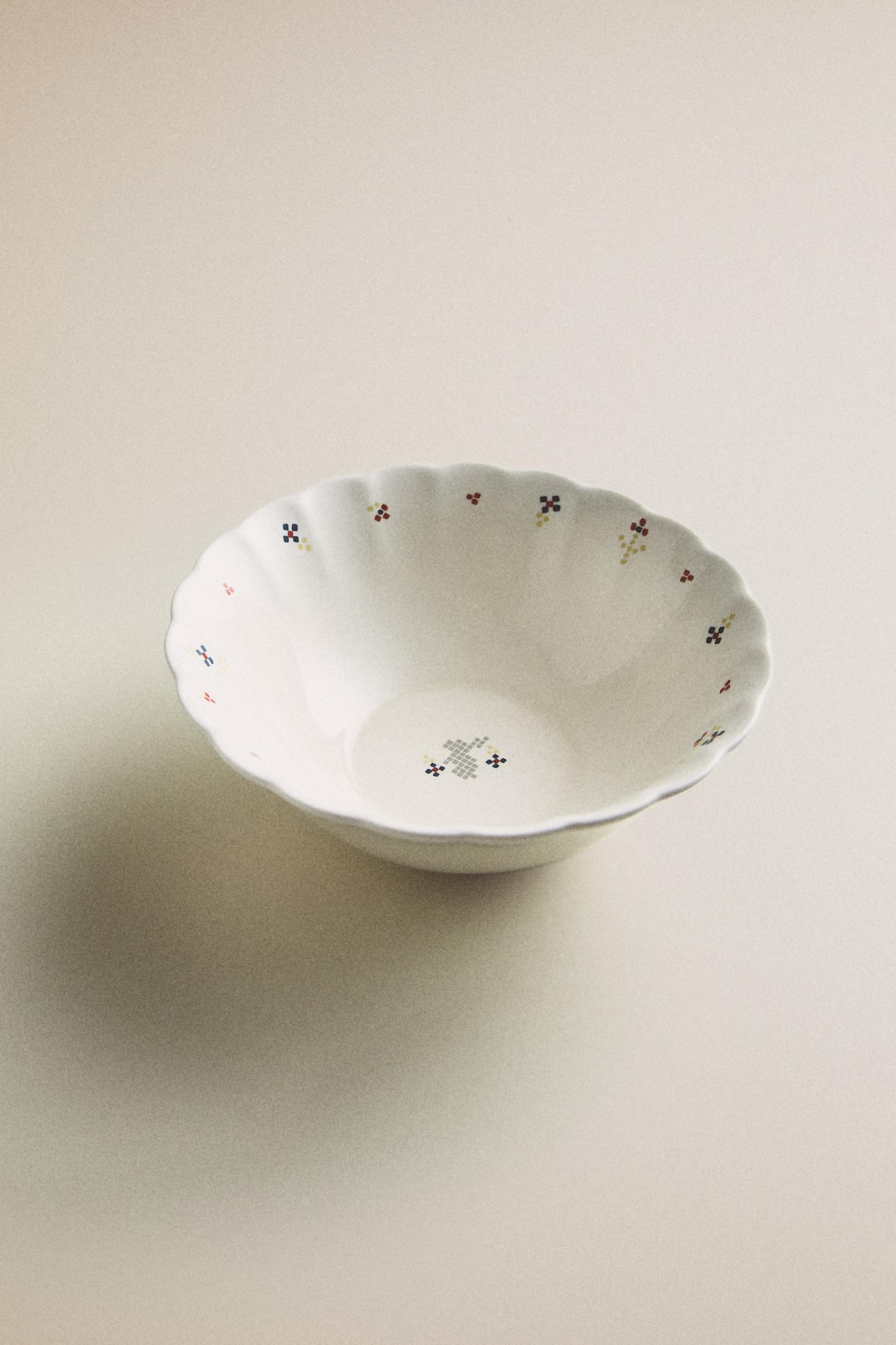 BOL ENFANT PORCELAINE LAPINS